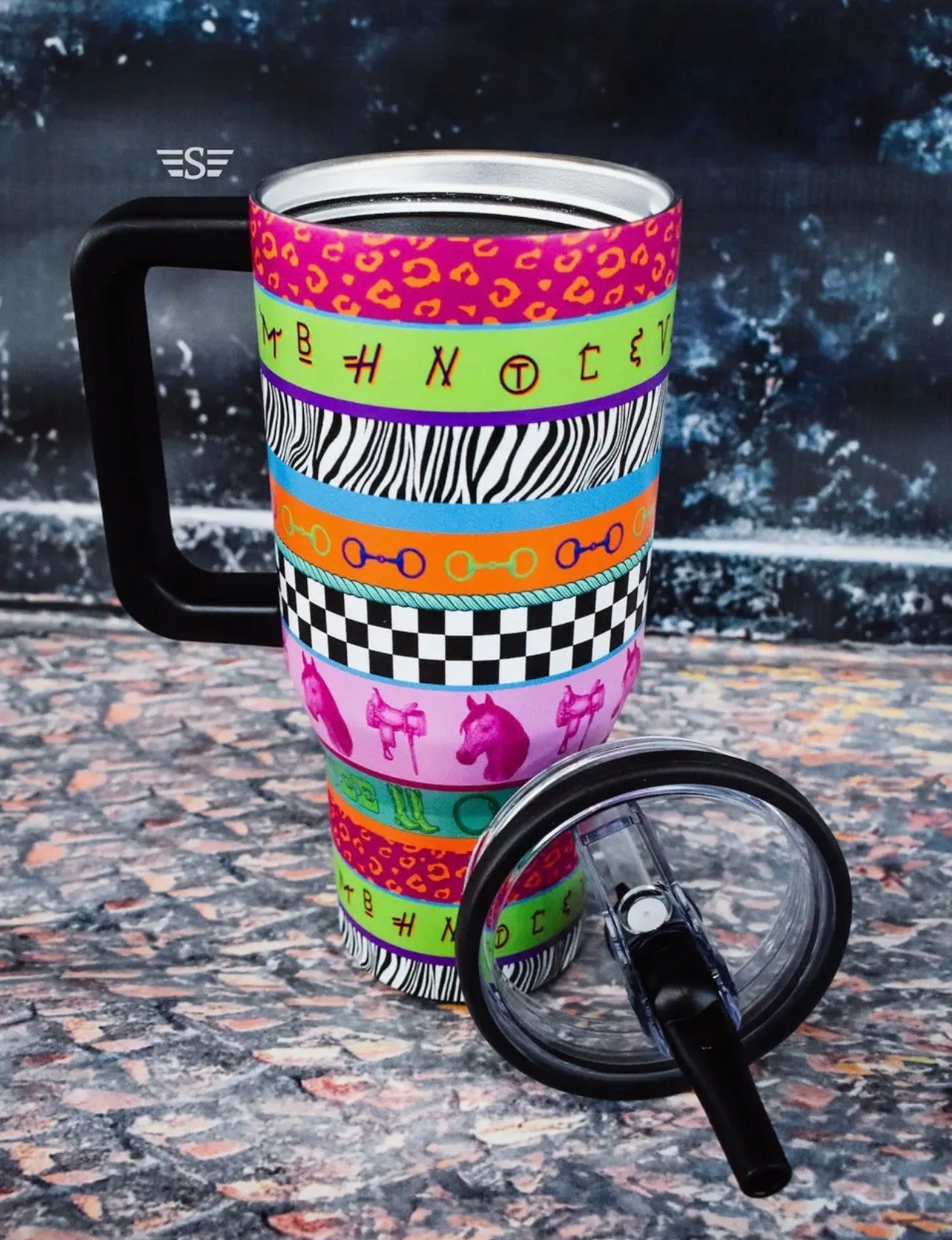 Neon Rodeo Tumbler 32oz