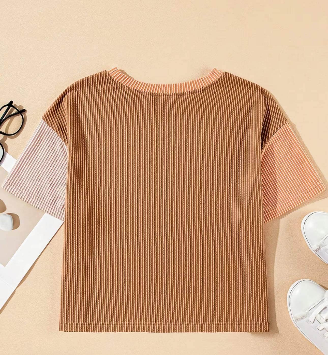 Ribbed Tee (Medium)