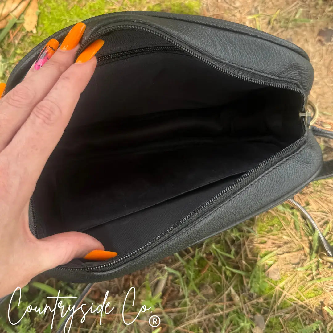 Tooled Leather Bit Purse