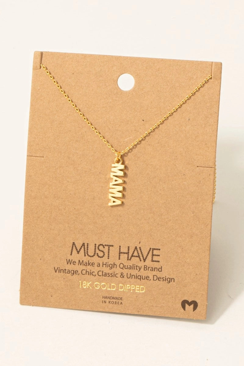 Mama Necklace