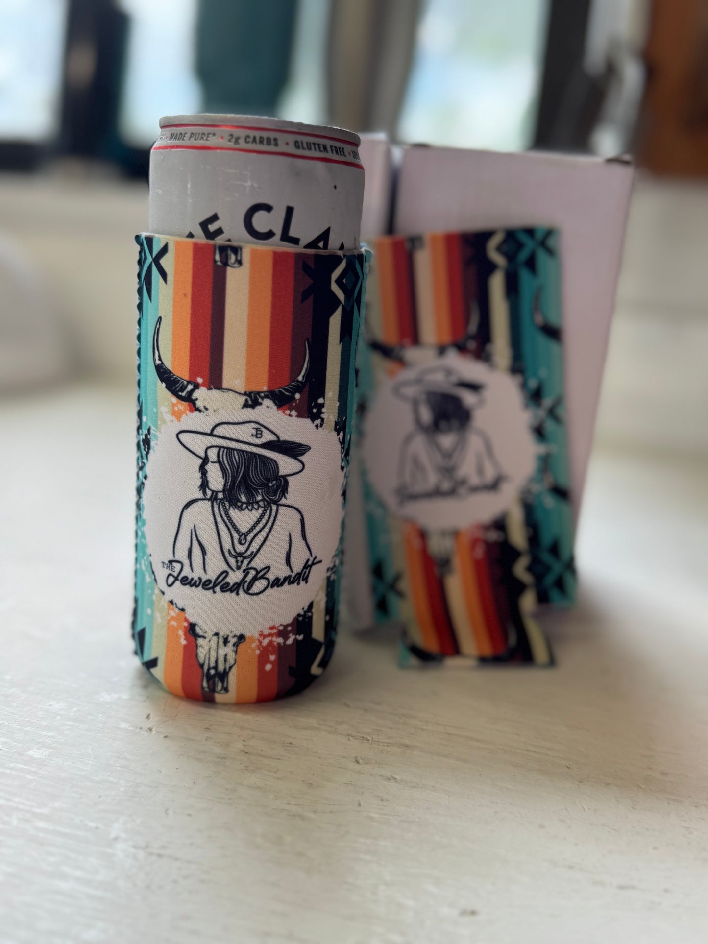 Branded Slim Can Koozie