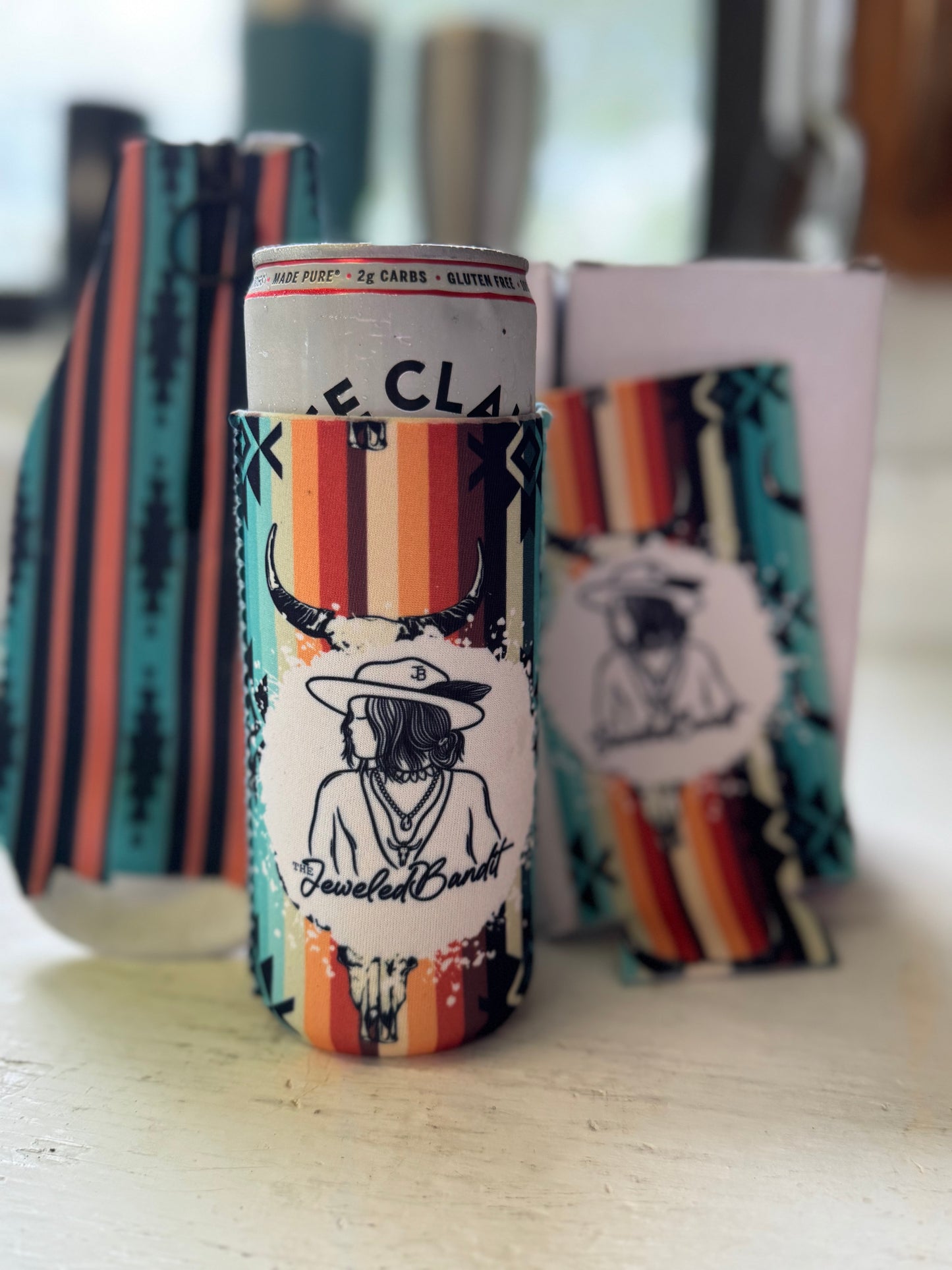 Branded Slim Can Koozie