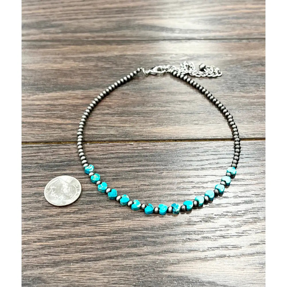 Faux Navajo Heart Necklace