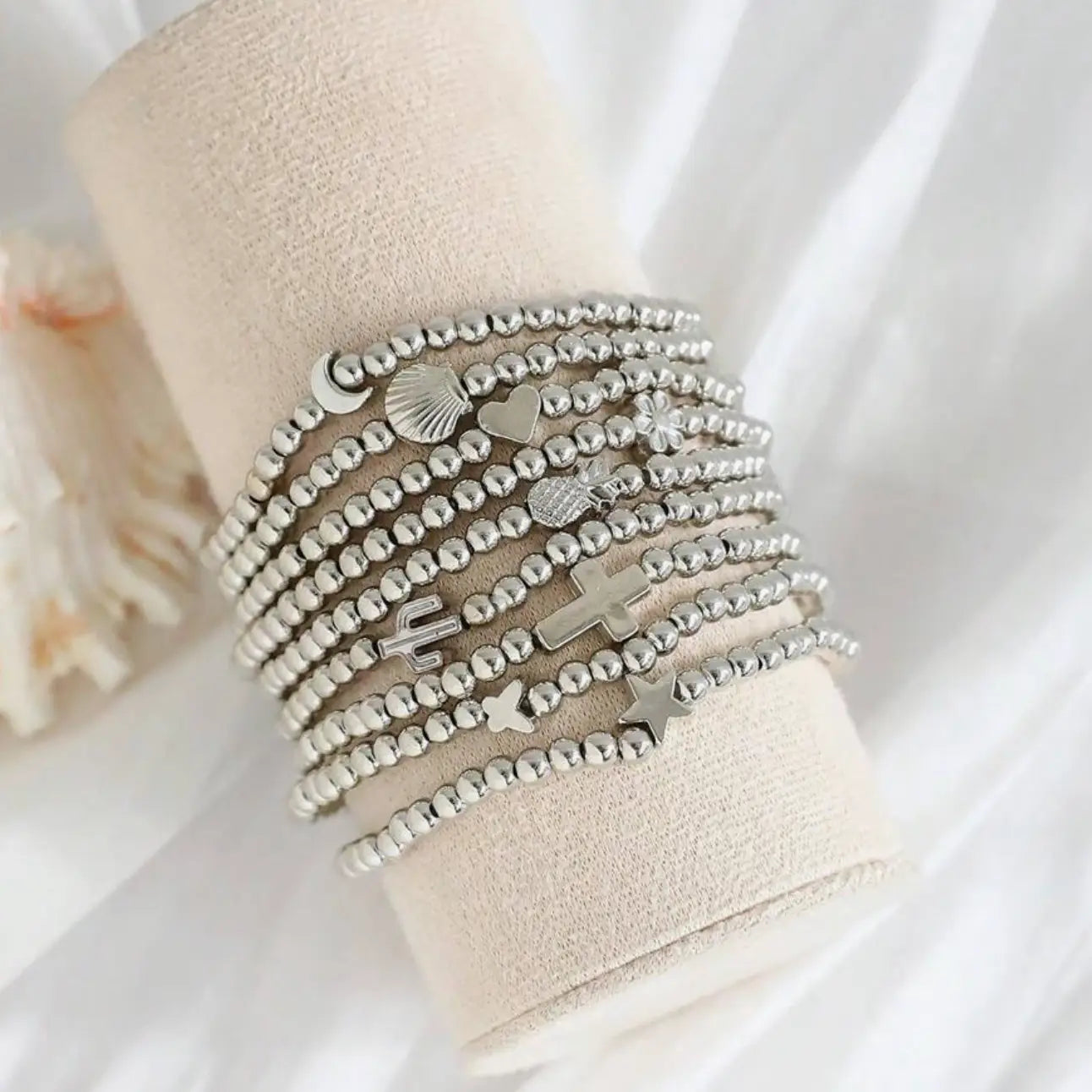 Silver Bracelet Set