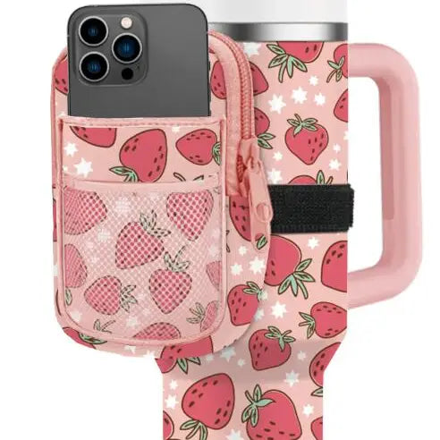 Strawberry Tumbler Pouch