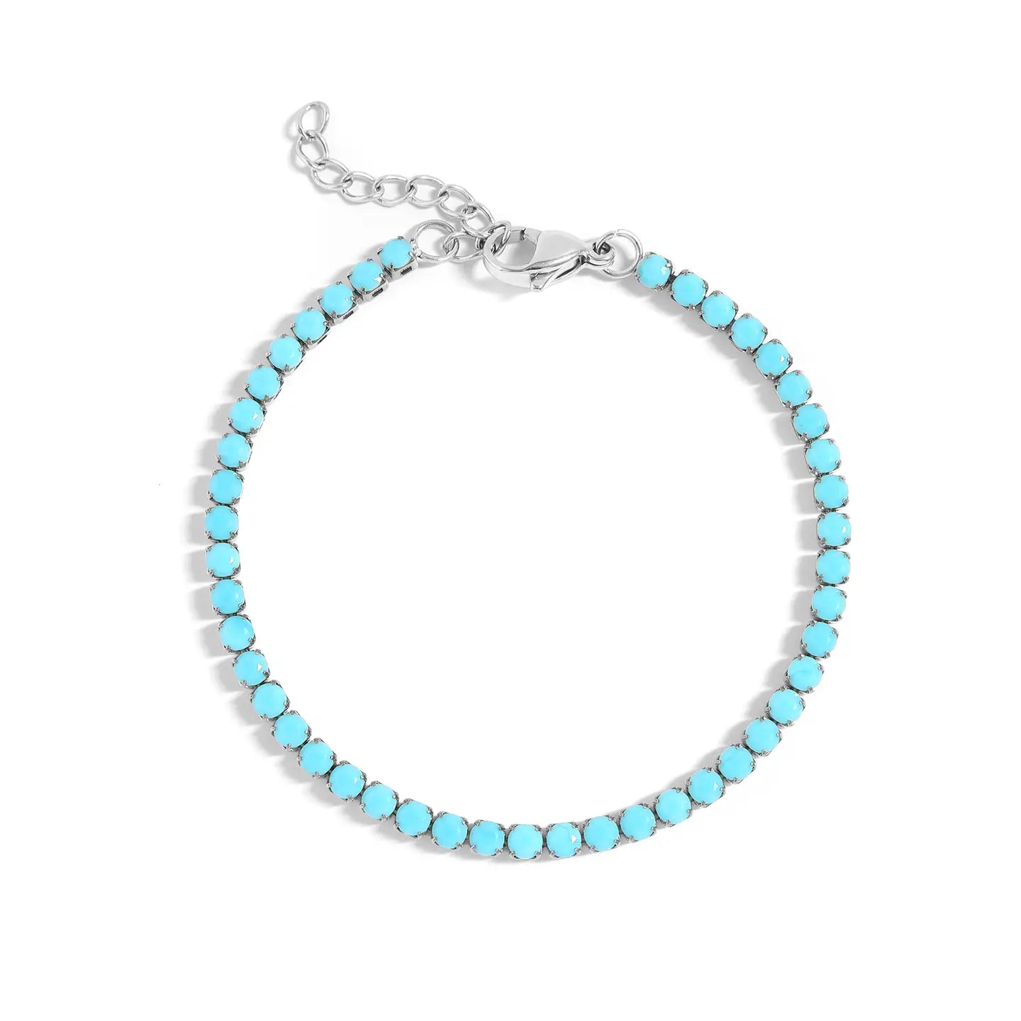 Turquoise Tennis Bracelet