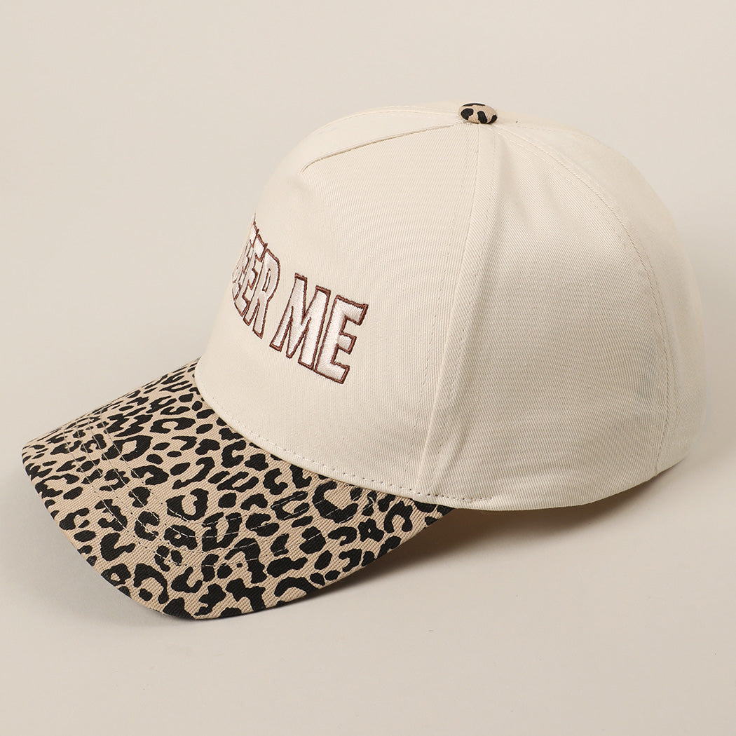 Beer Me Leopard Trucker Hat