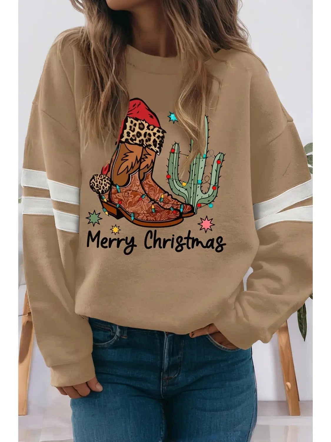 Christmas Boot Sweater