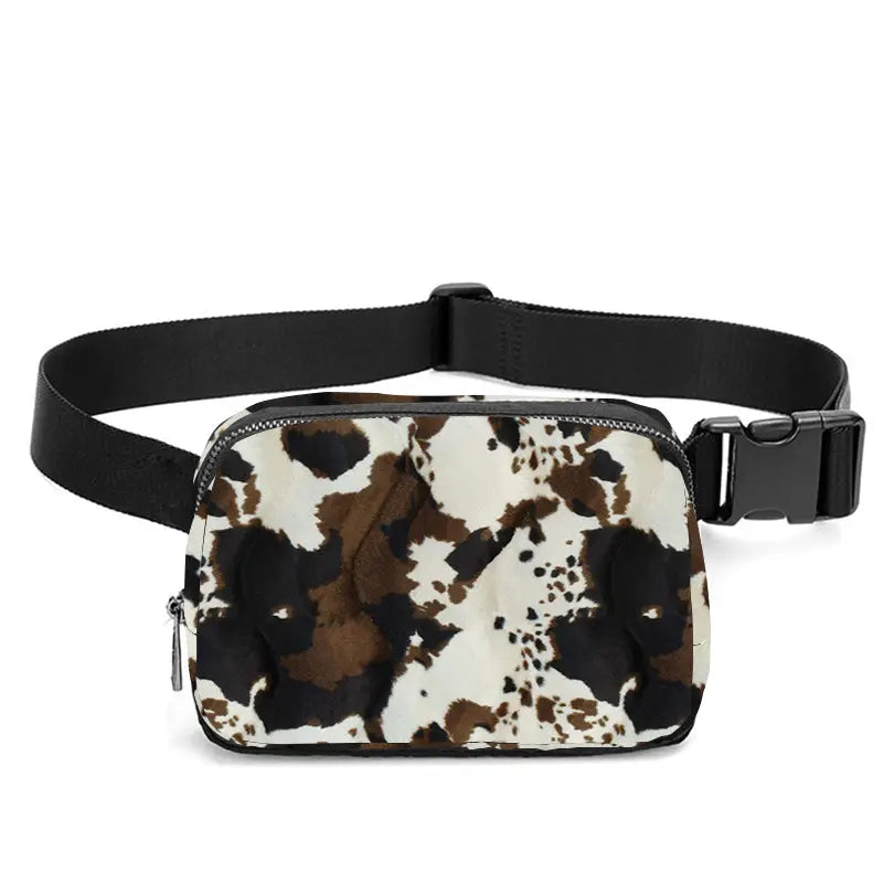 Cow Print Bum Bag