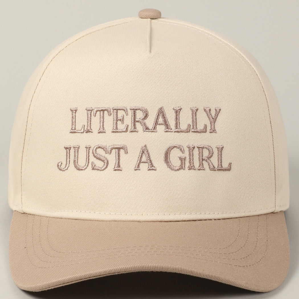 Literally Just A Girl Trucker Hat