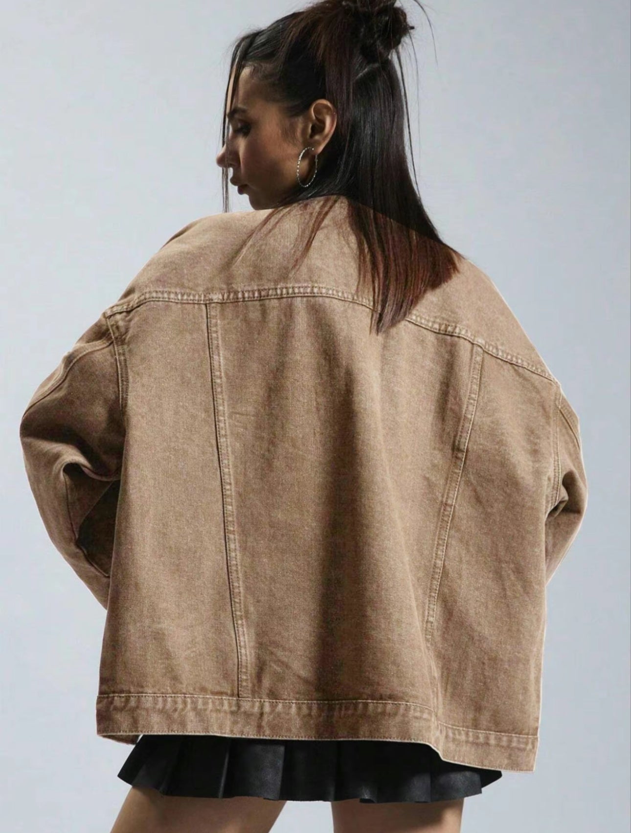 Oversized Denim Jacket (Medium)