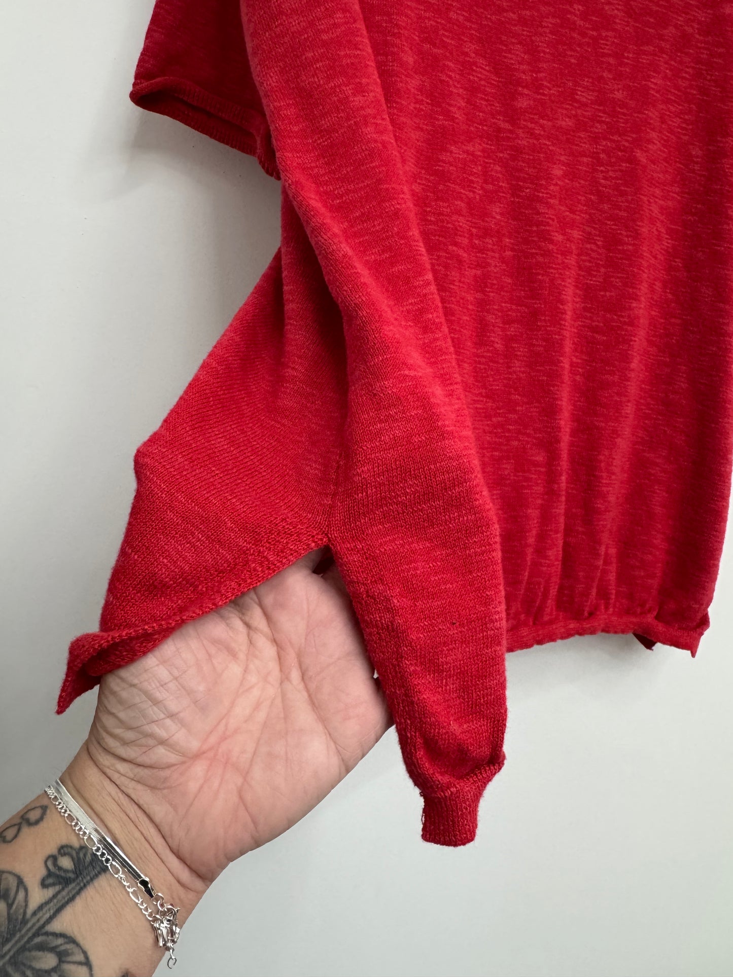 Red Oversized Top (M)