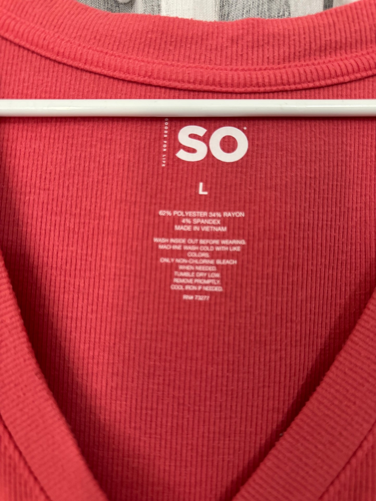 Ribbed Crop Top (large)