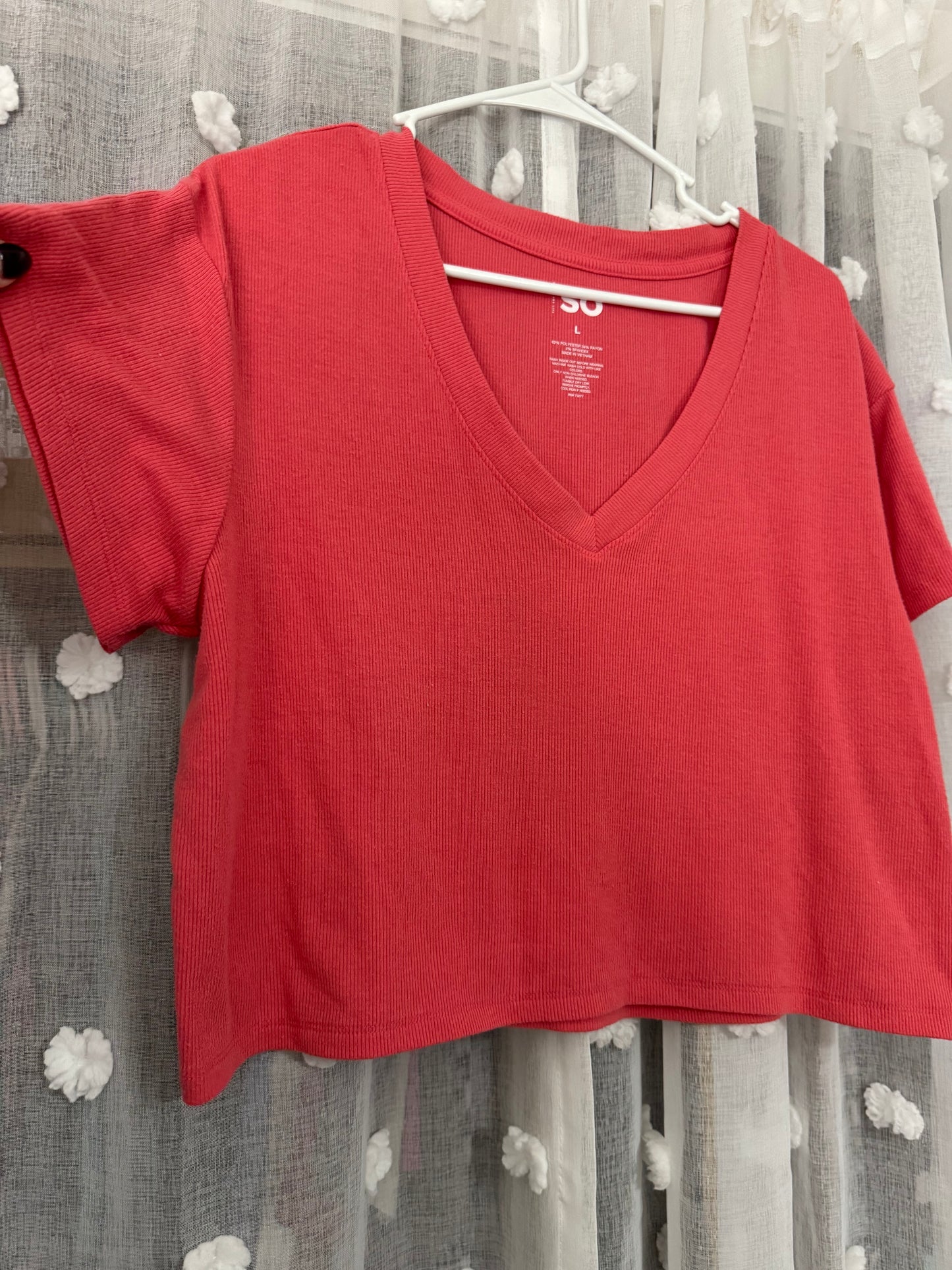 Ribbed Crop Top (large)