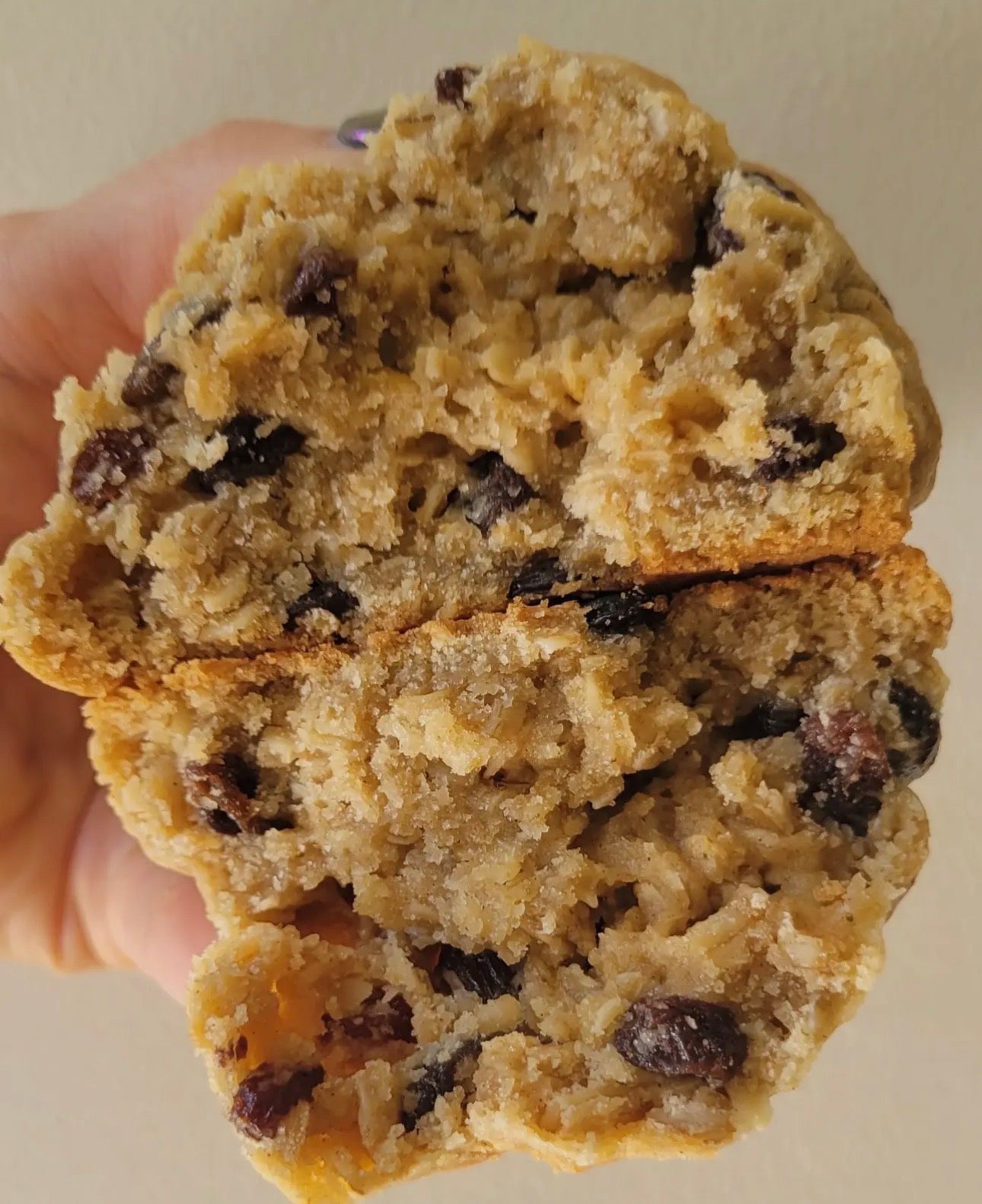 My Big Fat Cookie Oatmeal Raisin