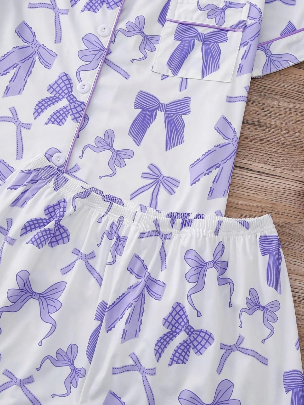 Bow Pjs (Medium)