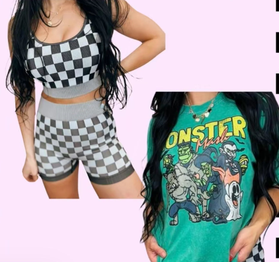 Checkered 3pc set (Large)