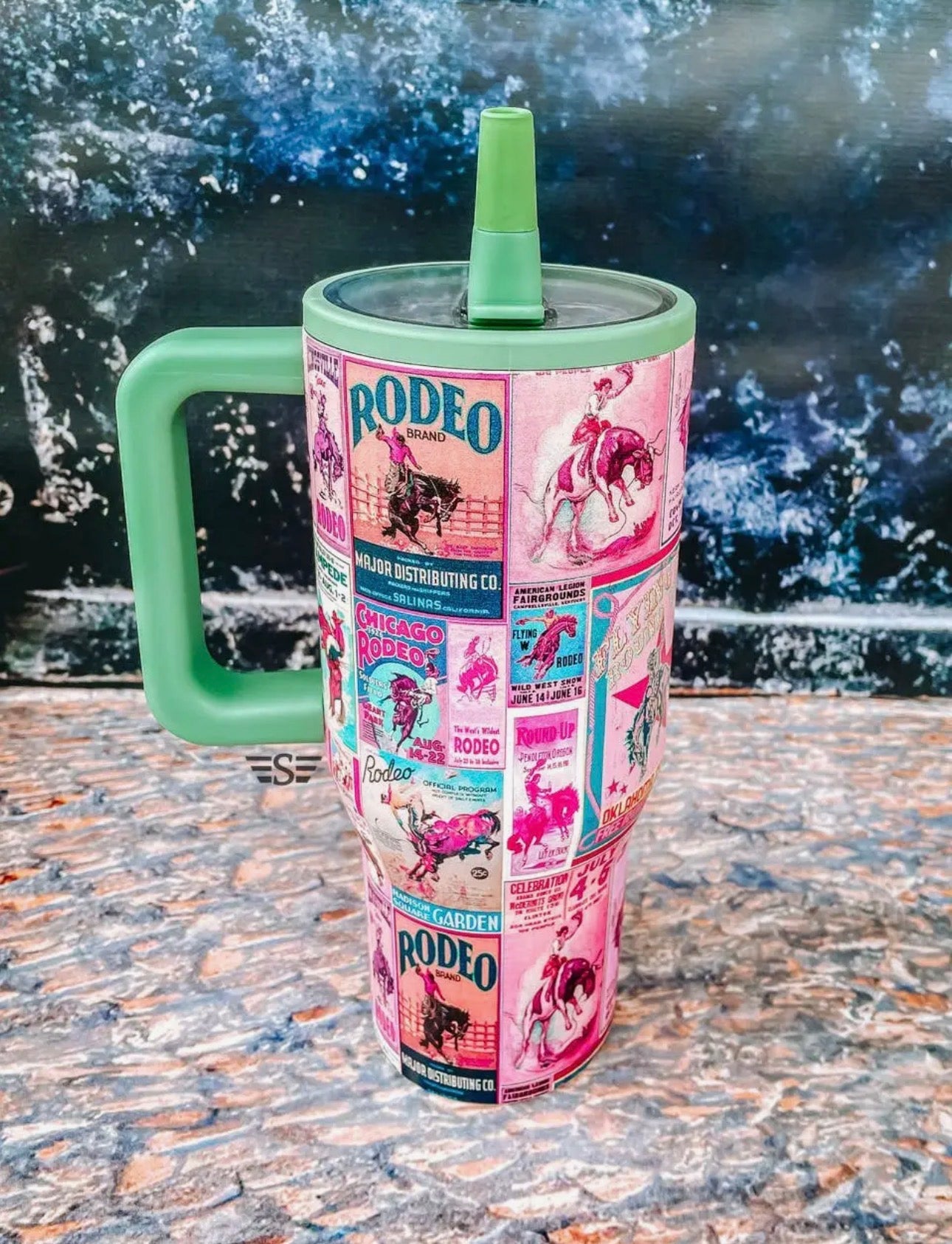 Rodeo Poster Tumbler 32oz