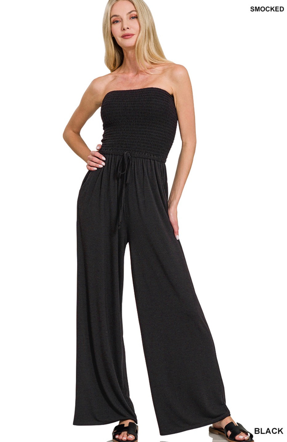 Strapless Jumpsuit