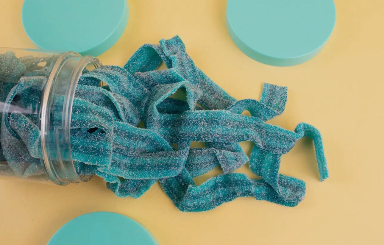 Blue Razz Sour Belts