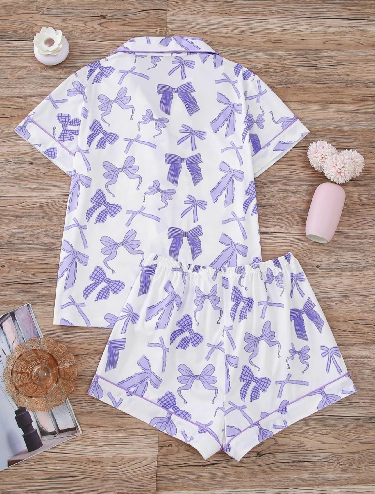 Bow Pjs (Medium)