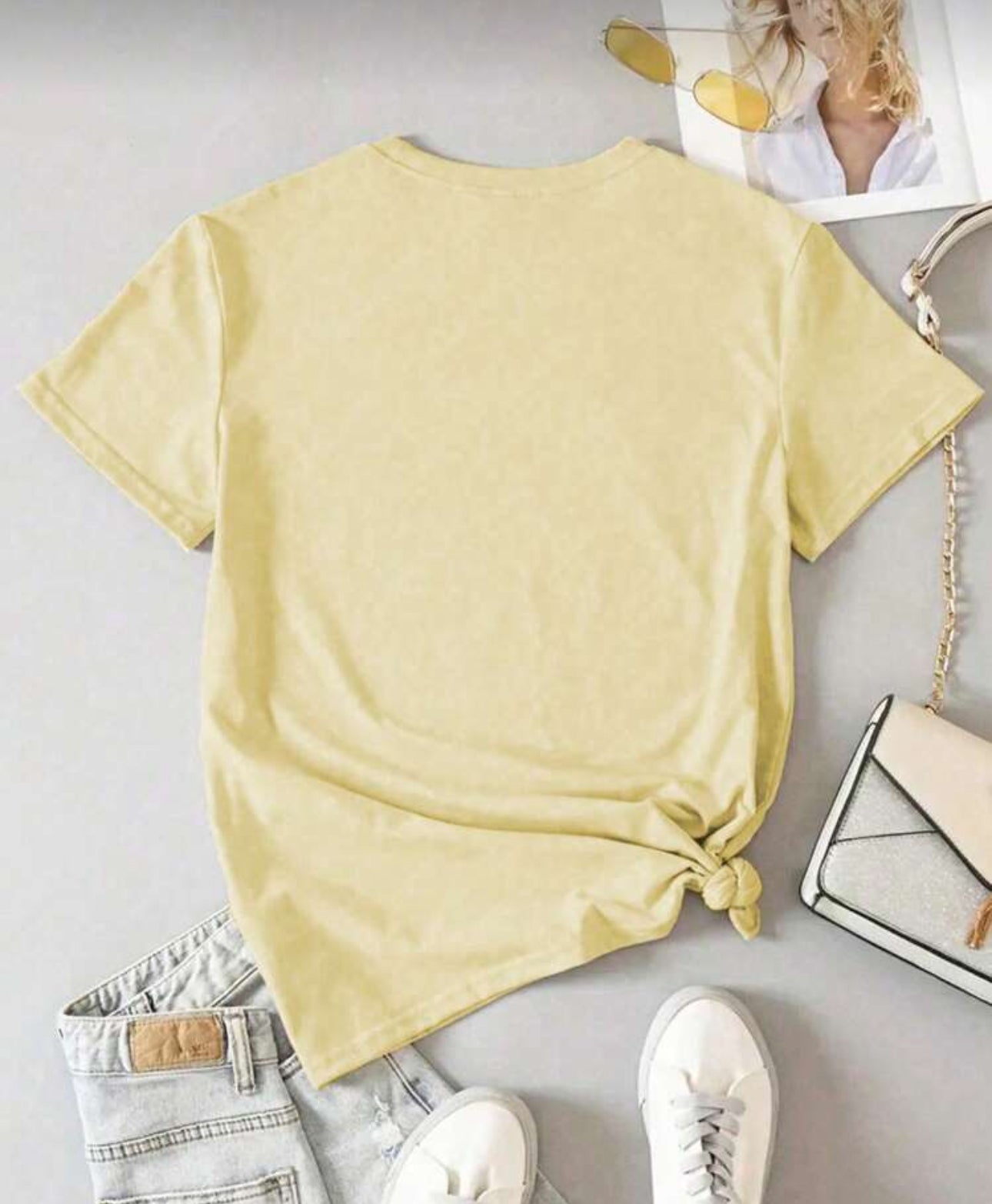 Embroidered Sun Tee (Large)