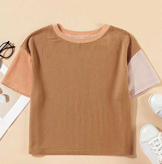 Ribbed Tee (Medium)
