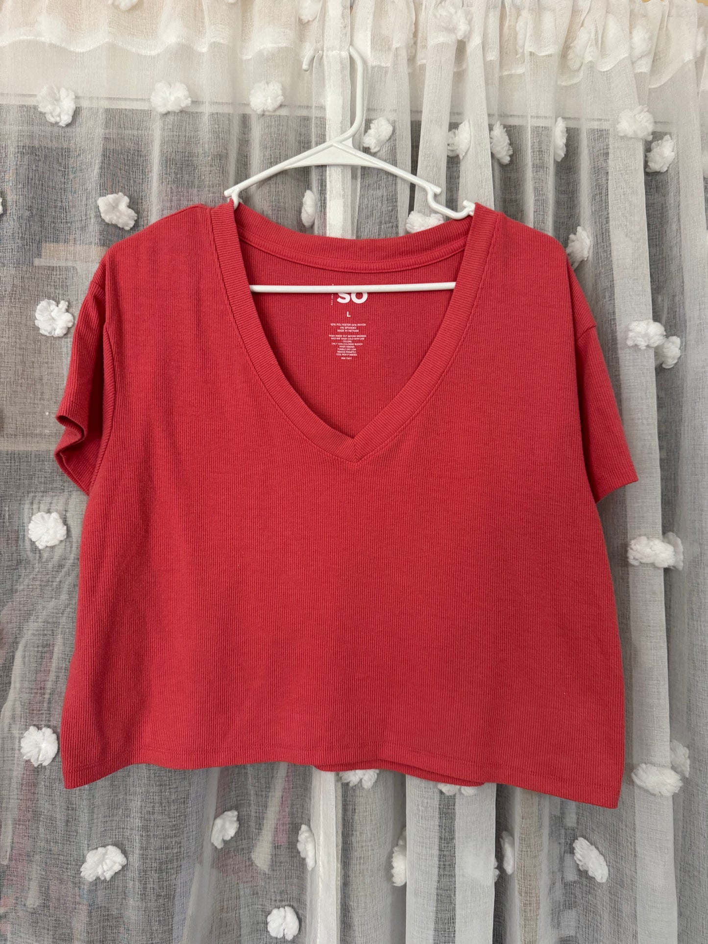 Ribbed Crop Top (large)