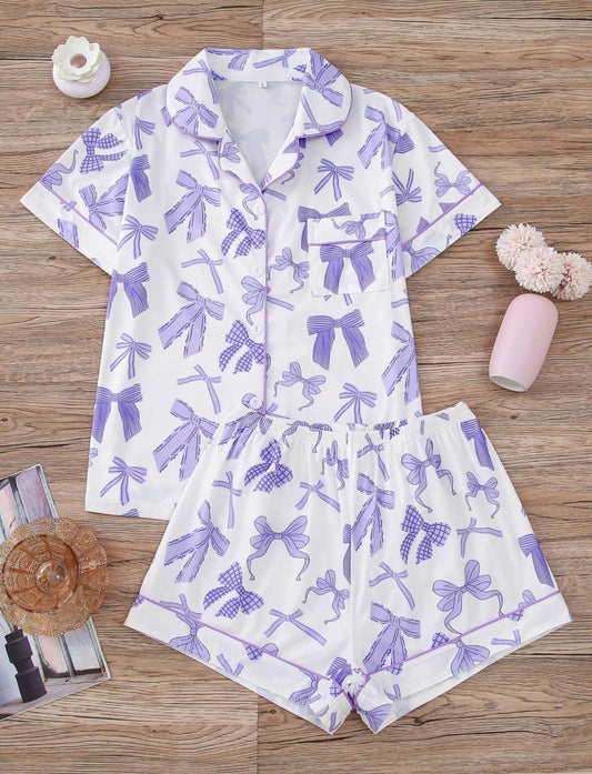 Bow Pjs (Medium)
