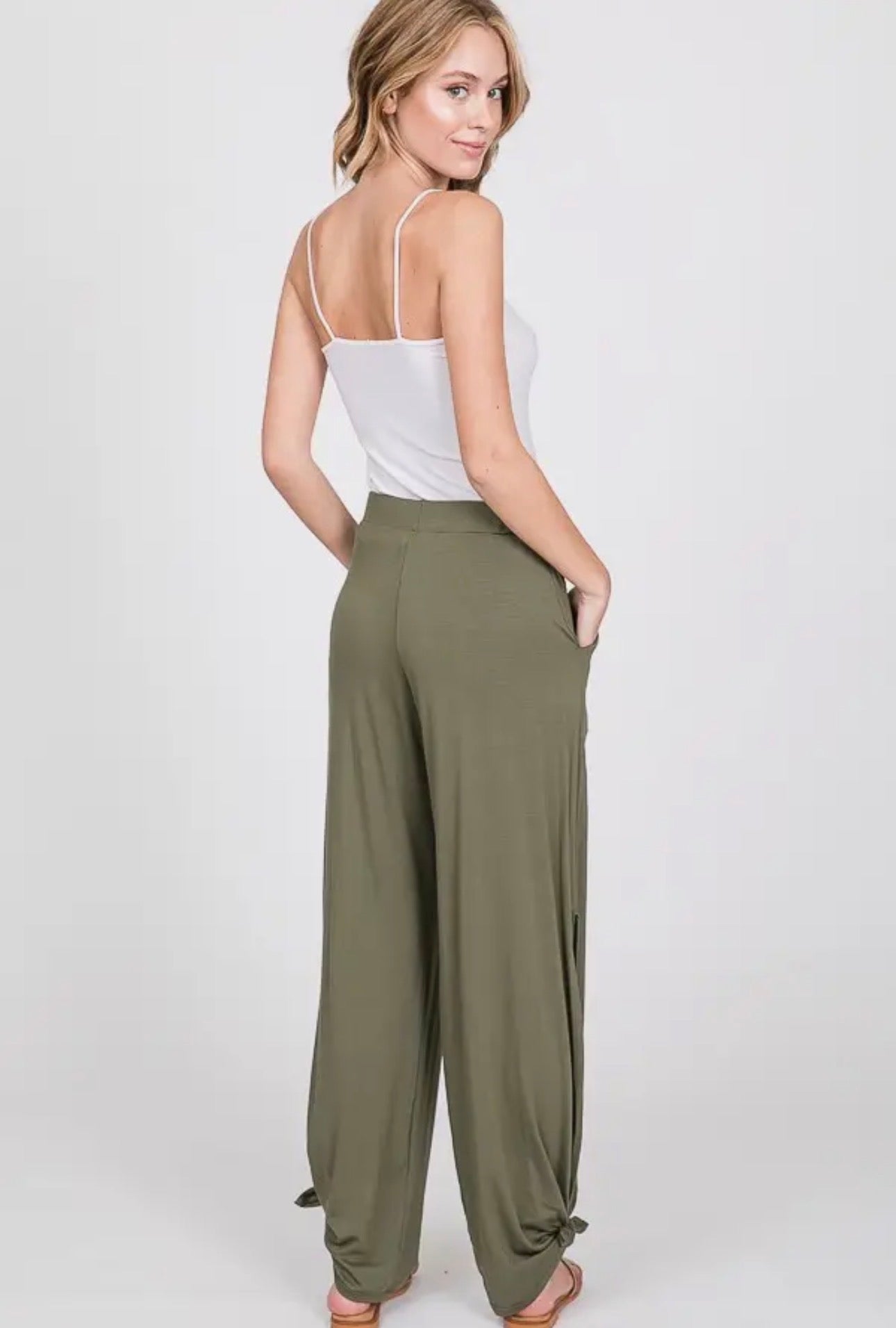 Split Tie Pants