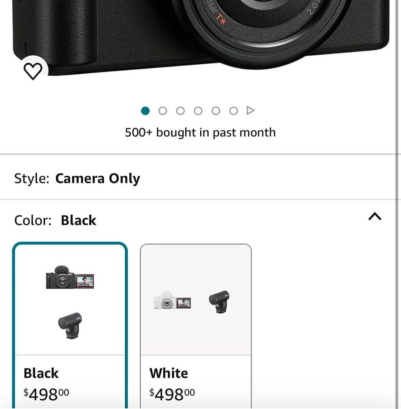 Sony ZV-1F Vlogging Camera