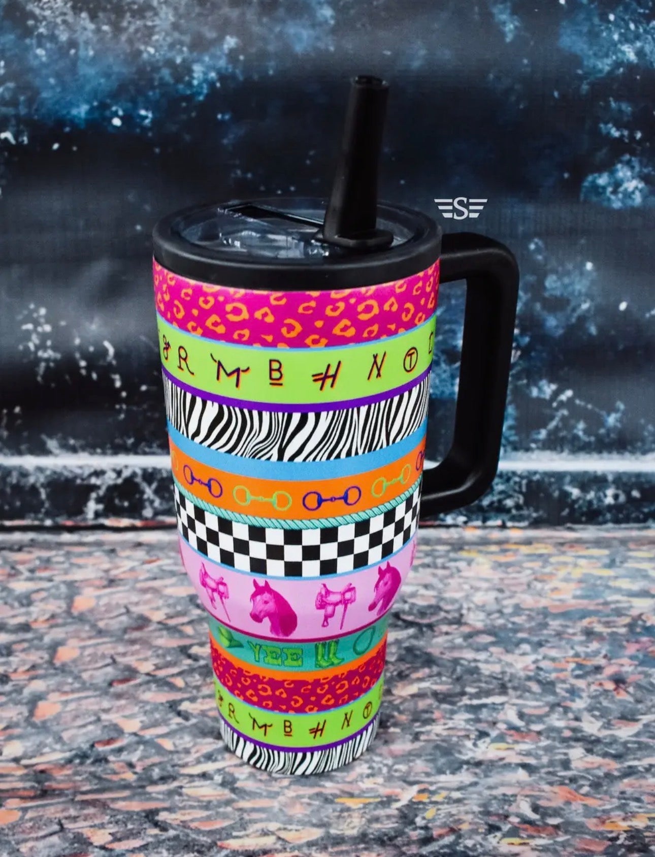 Neon Rodeo Tumbler 32oz