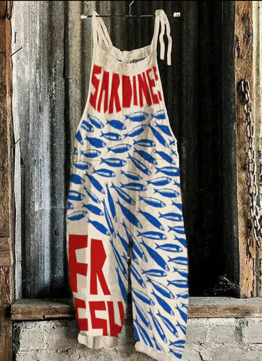 Sardine Overalls (medium)￼