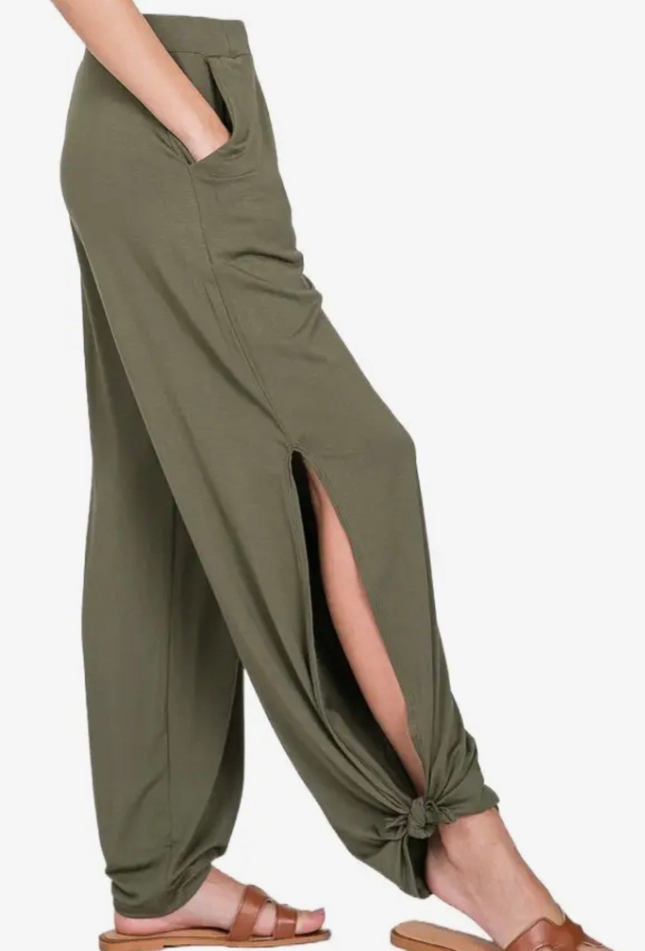 Split Tie Pants
