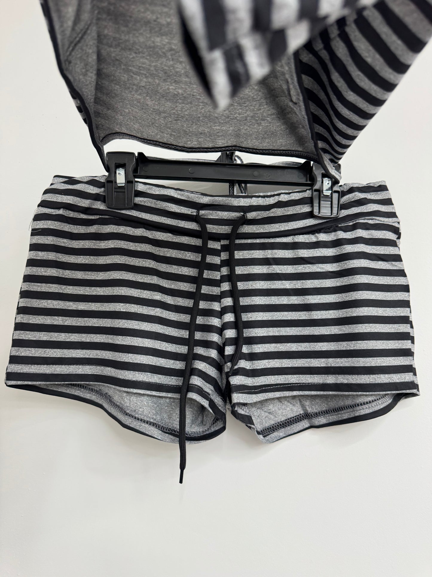 Striped Shorts Set