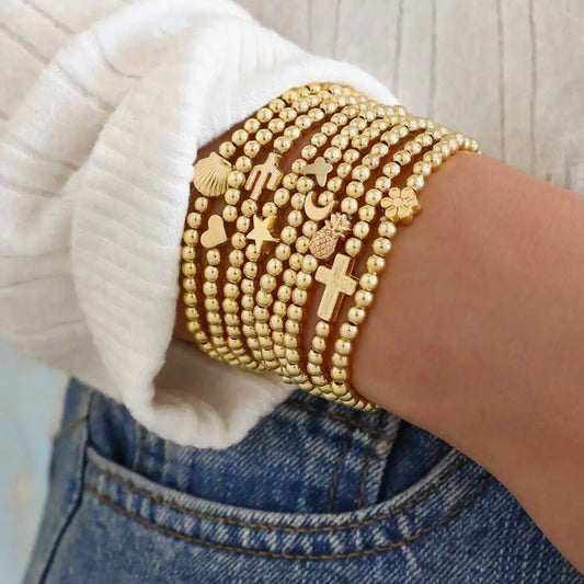 Gold Bracelet Set