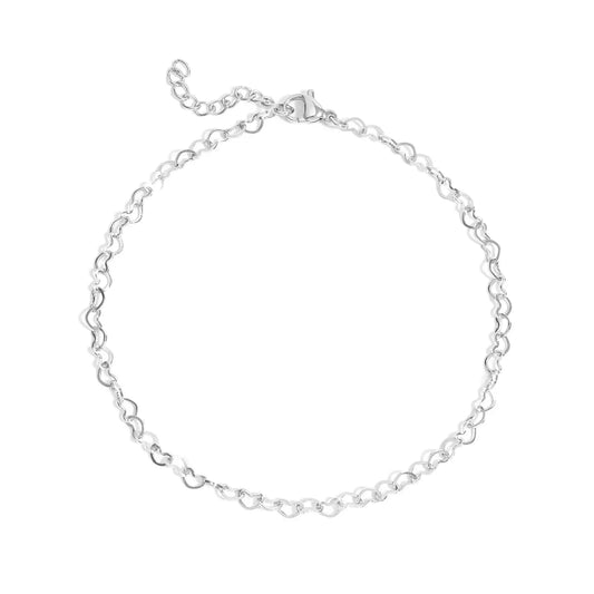 Linked Hearts Anklet