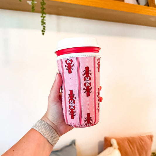 Lobster Iced Coffee Sleeve (Medium)