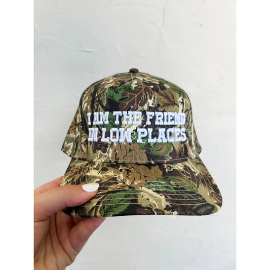 Friend In Low Places Camo Hat