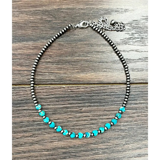 Faux Navajo Heart Necklace