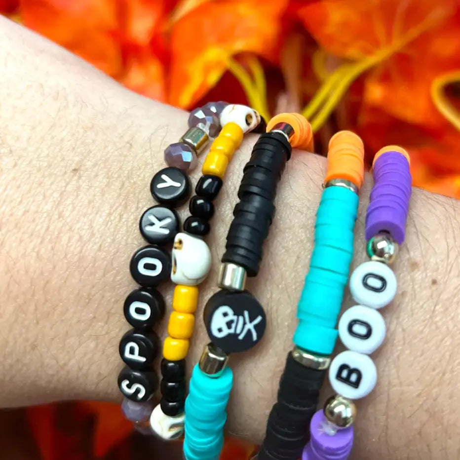 Spooky Boo Bracelet Set
