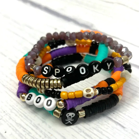 Spooky Boo Bracelet Set