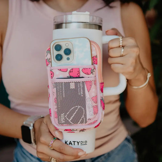 Strawberry Tumbler Pouch
