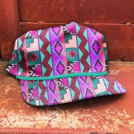 Vintage Purple PawPaw Hat