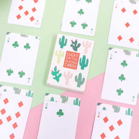 Lucky Cactus Playing Cards