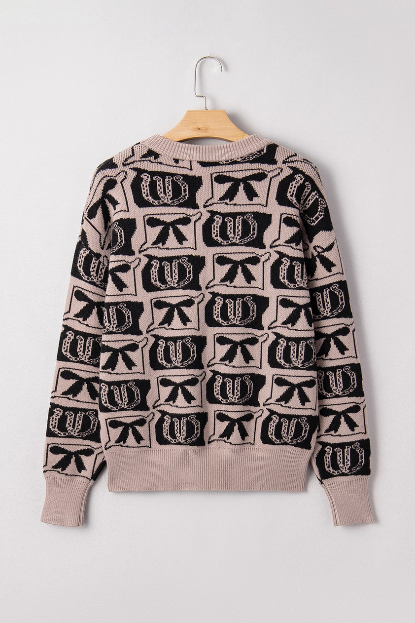 Bows & Horseshoes Sweater