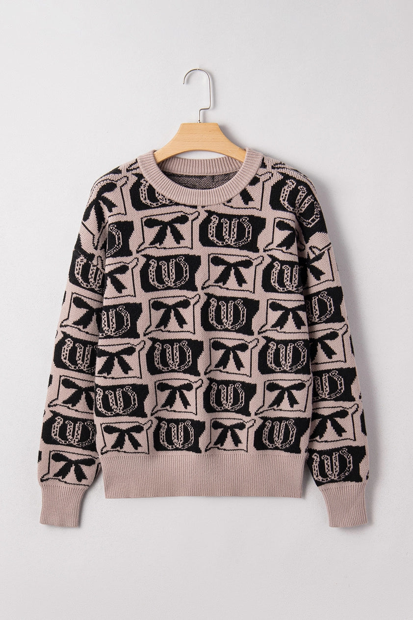 Bows & Horseshoes Sweater