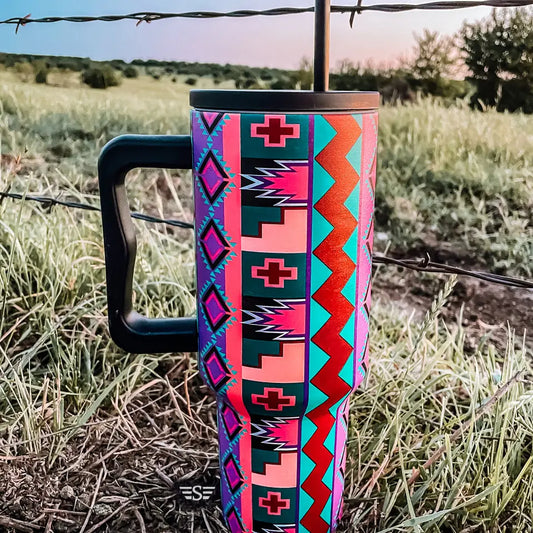 Purple Vintage 40oz Tumbler