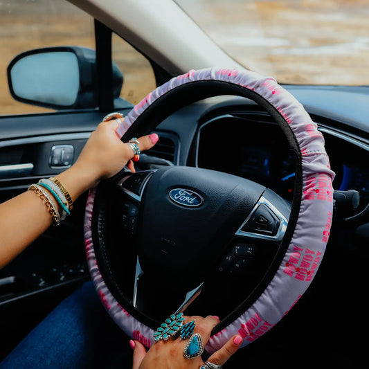 Howdy Steering Wheel Cover