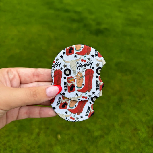 Neoprene Car Coasters